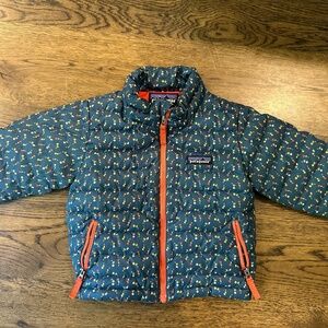 Patagonia down puffer jacket, size 2 T
